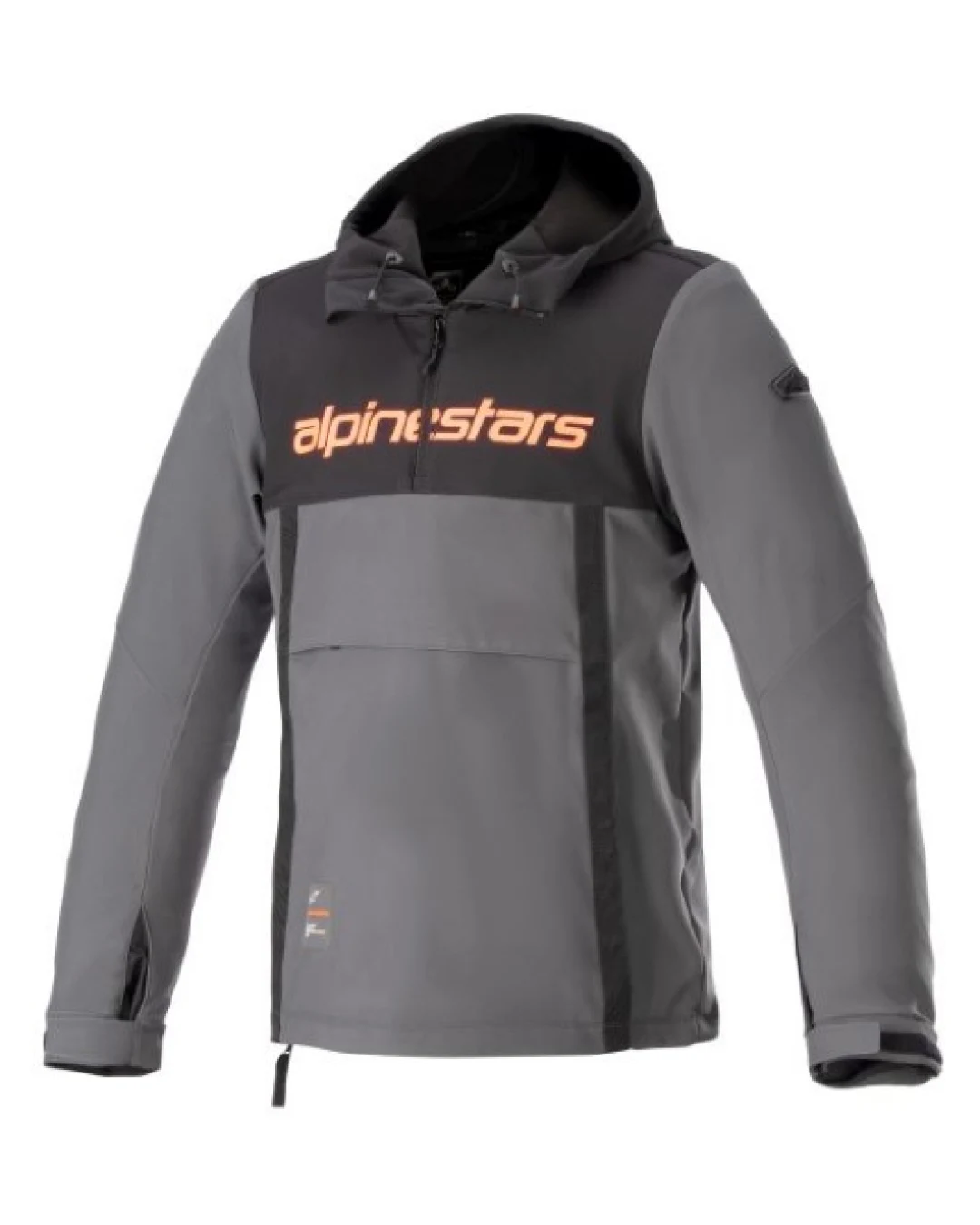 Мото яке ALPINESTARS SHERPA HOODIE BLACK/GREY/FLUO RED