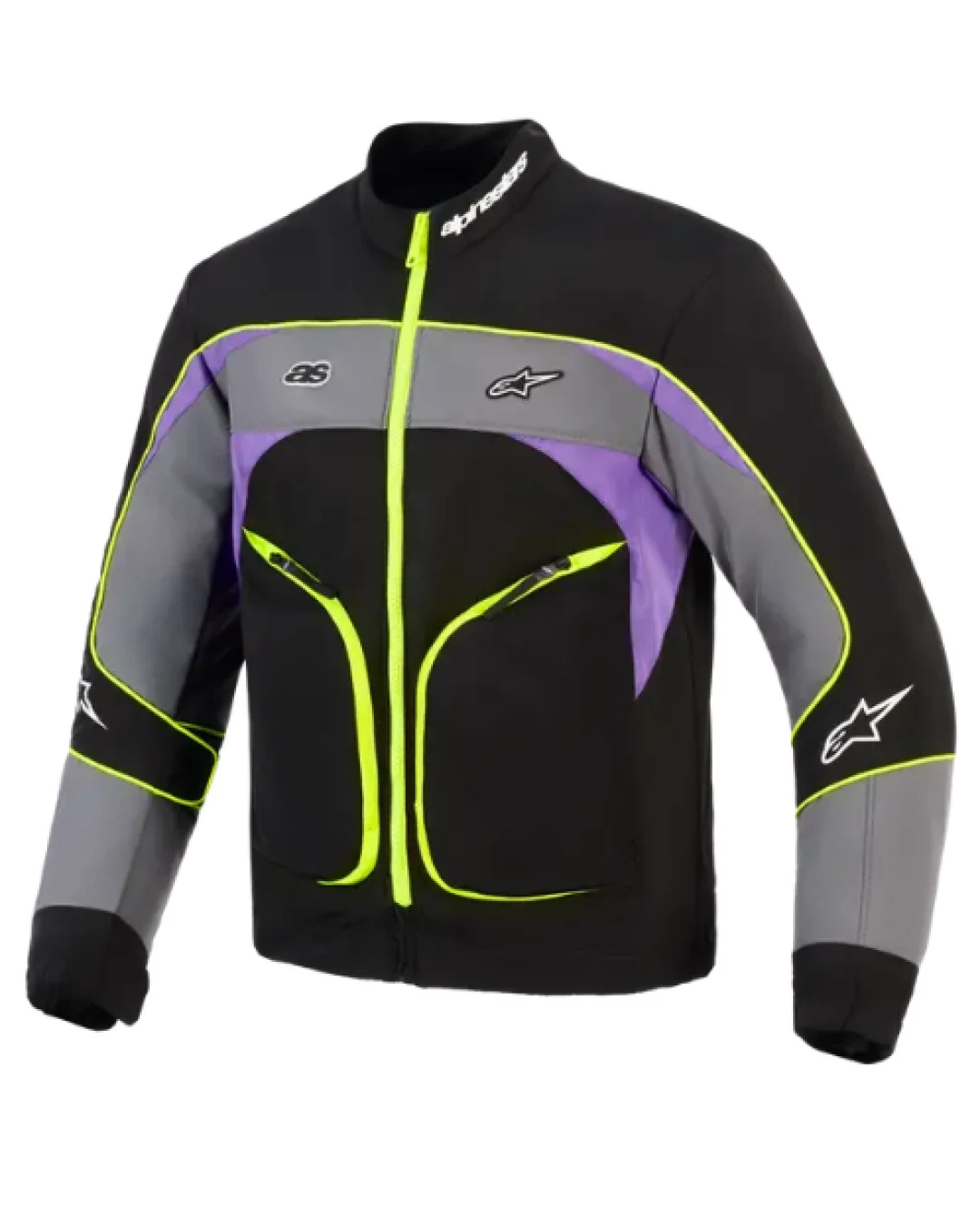 Мото яке ALPINESTARS UNITE BLACK/ASPHALT/VIOLET
