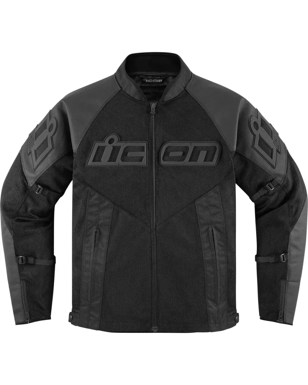 Мото яке ICON MESH AF LEATHER CE BLACK