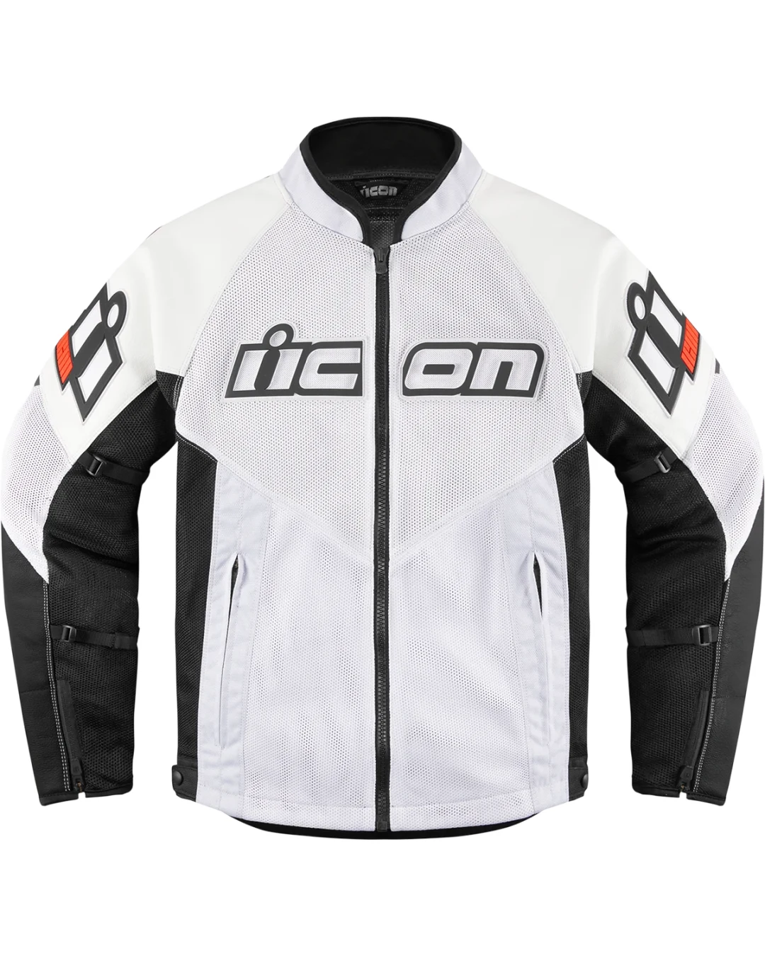Мото яке ICON MESH AF LEATHER CE WHITE