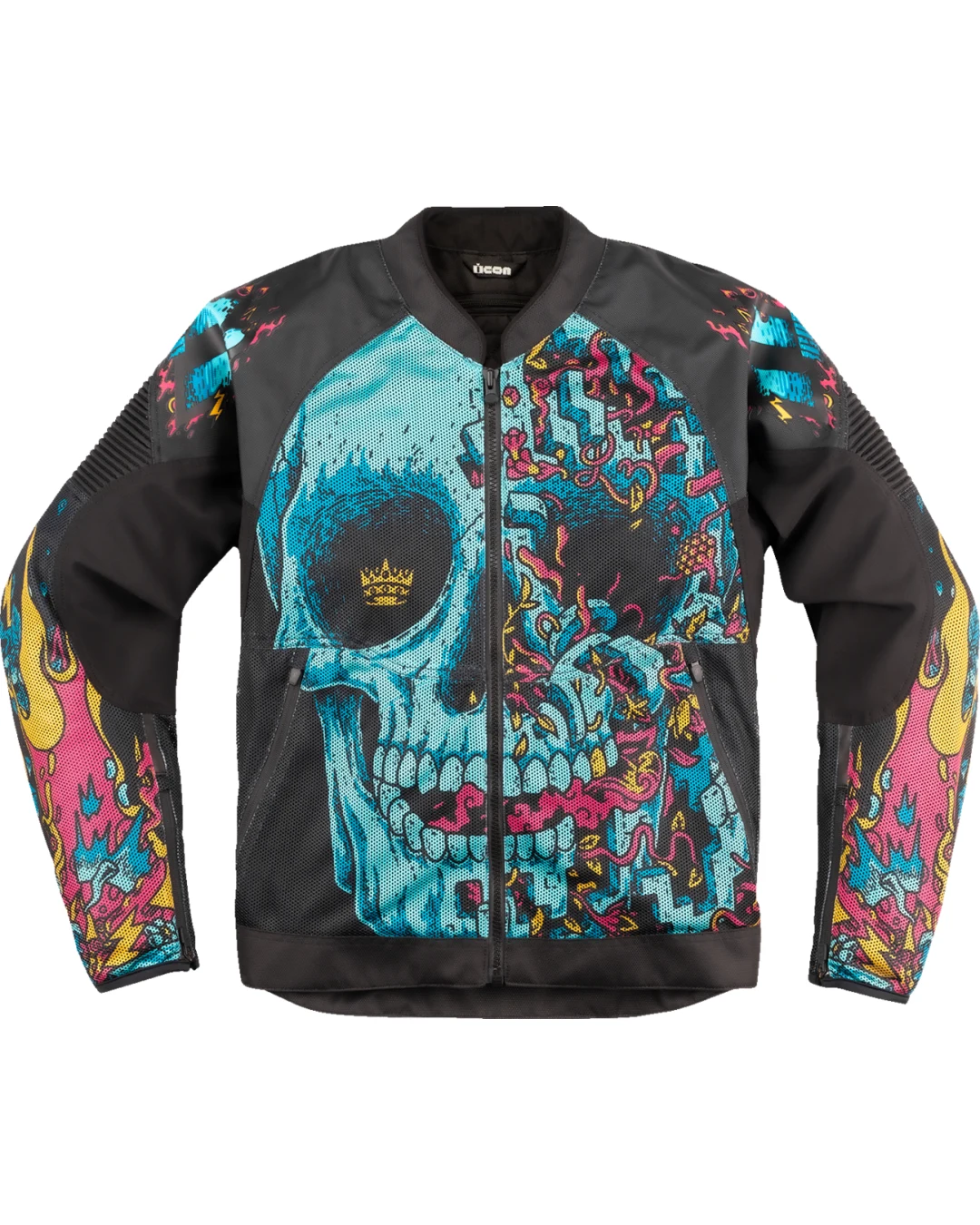 Мото яке ICON Overlord3™ MESH MUNCHIES Turquoise