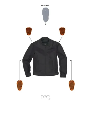 Мото яке PANDO MOTO AIR TATE BLACK