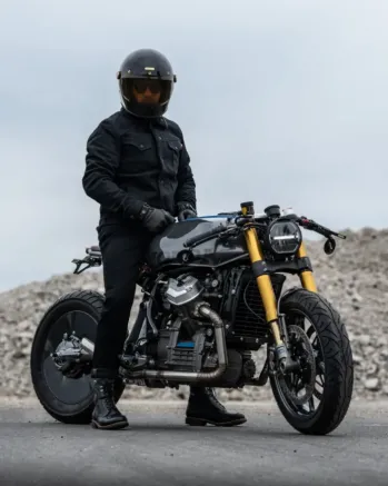 Мото яке PANDO MOTO HUSKY JACKET BLACK