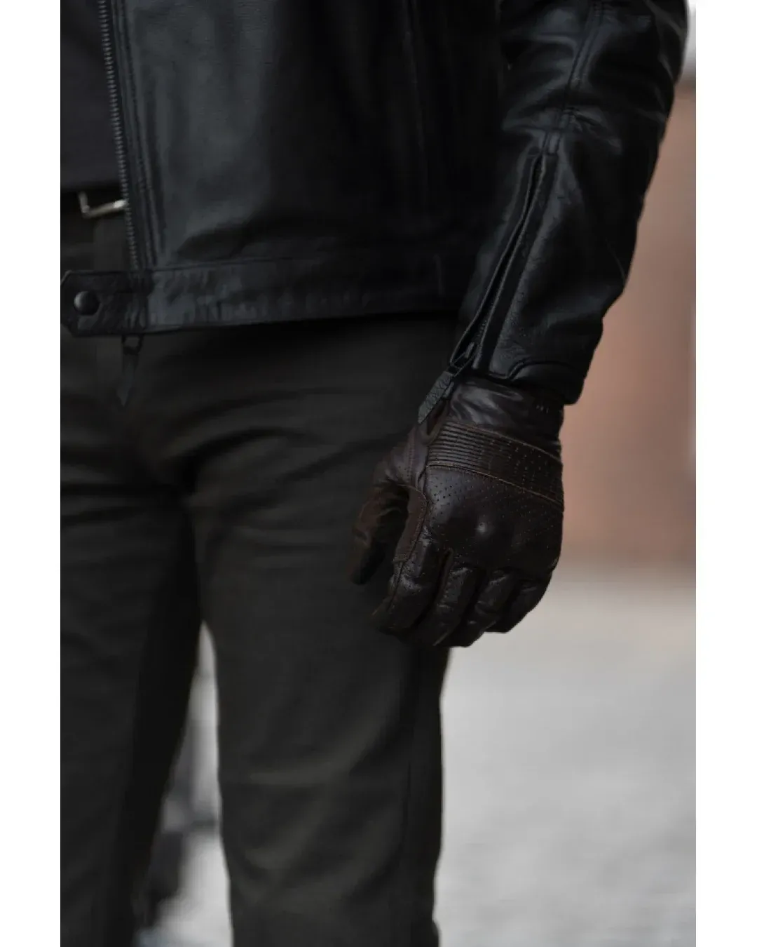 Мото яке PANDO MOTO TWIN LEATHER BLACK