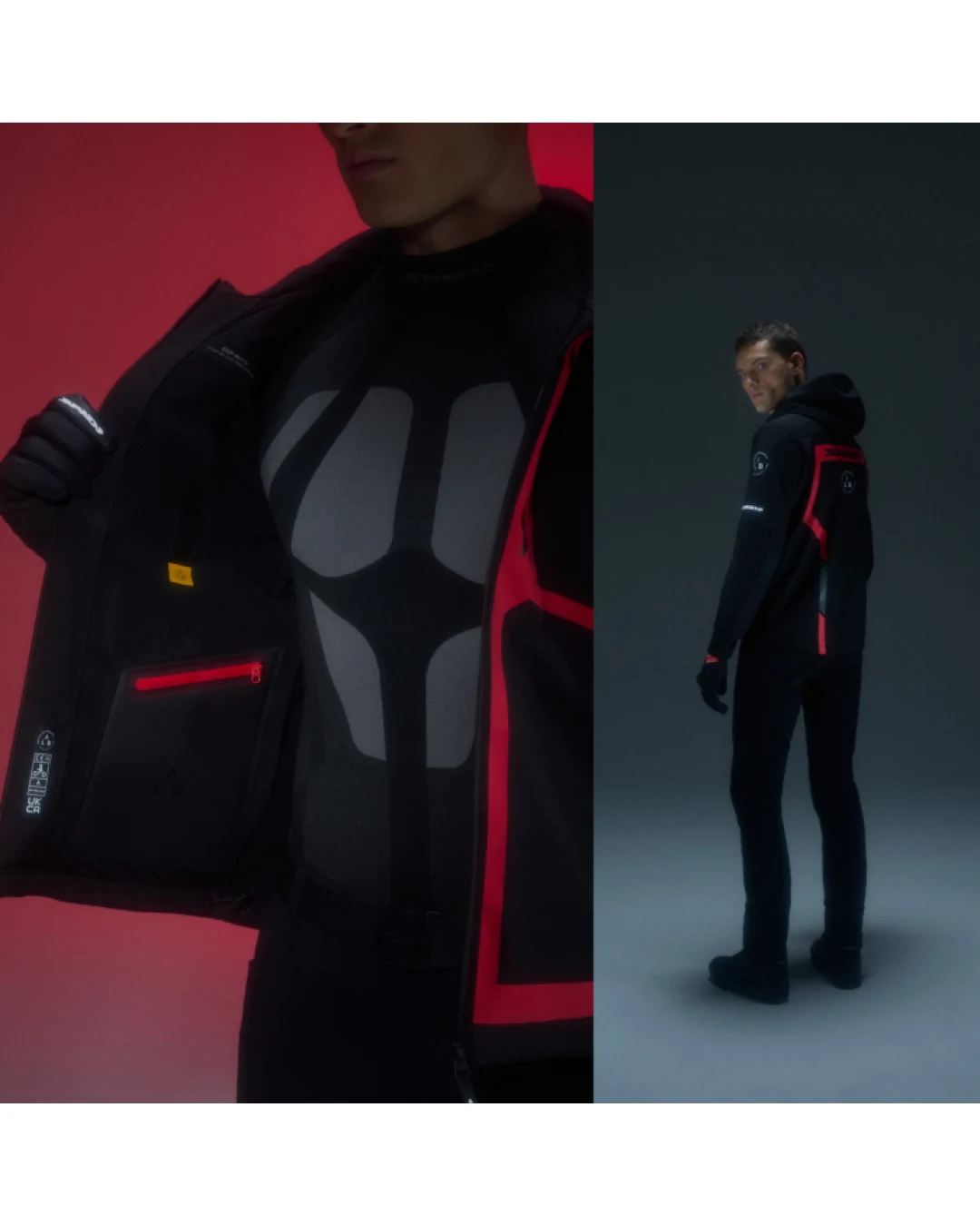 Мото Яке SPIDI HOODIE ARMOR EVO 2 RED