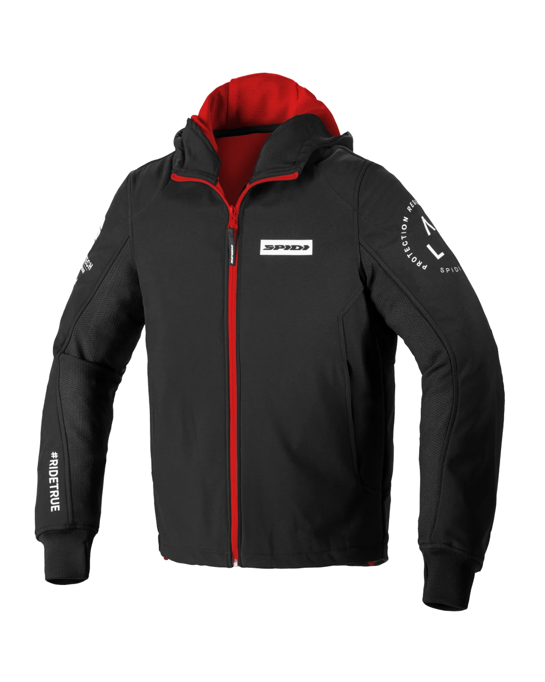 Мото Яке SPIDI HOODIE ARMOR EVO RED