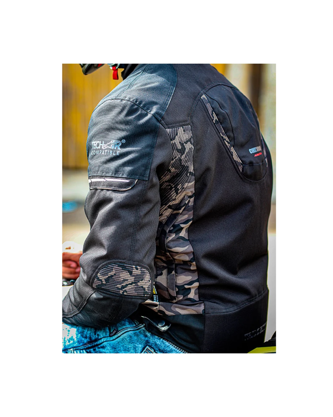 Мото яке TRILOBITE 2092 All ride Tech-Air black/camo