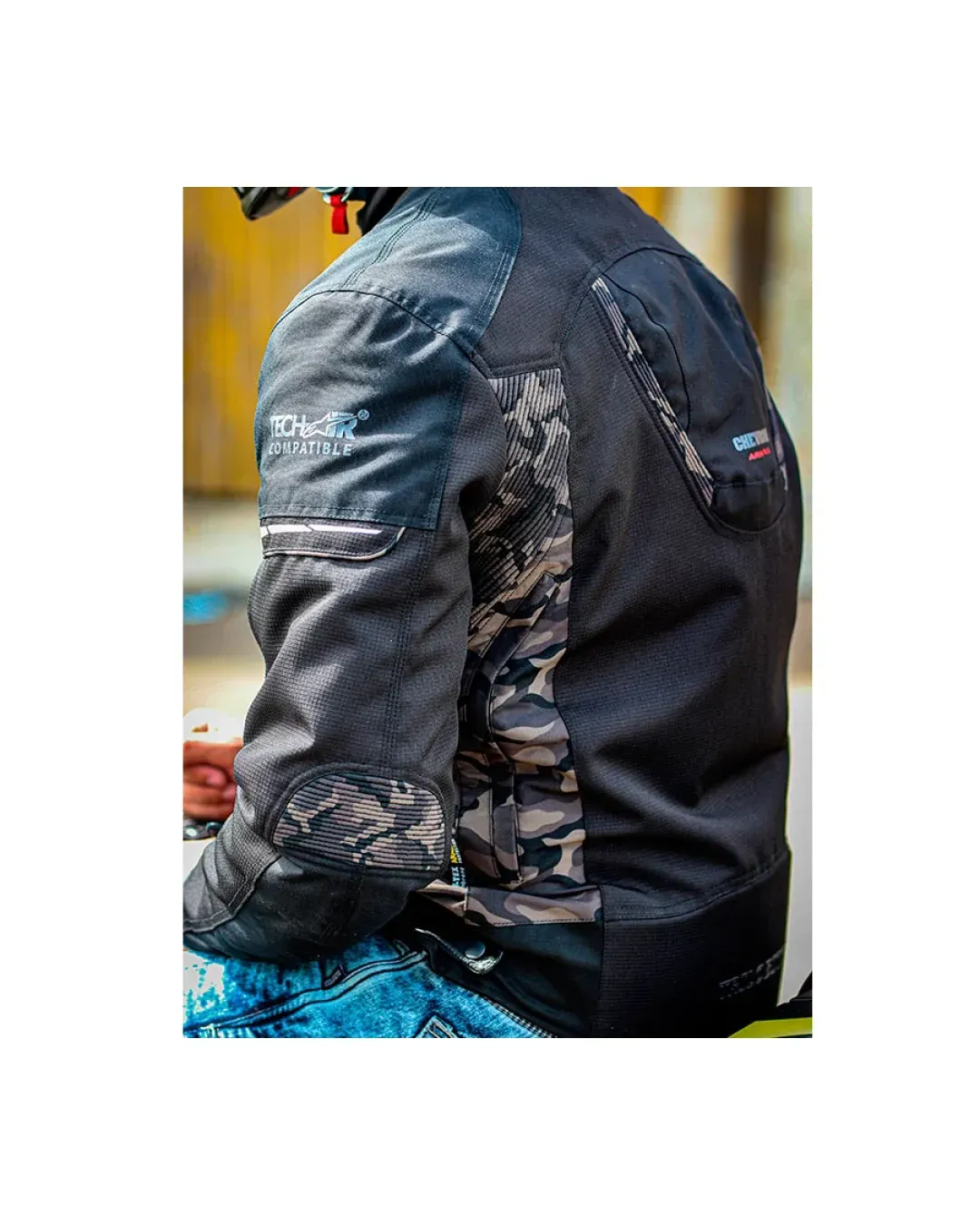 Мото яке TRILOBITE 2092 All ride Tech-Air black/camo
