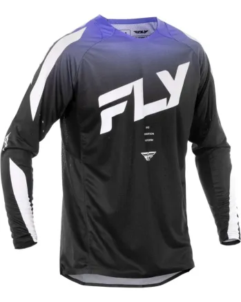 Мотокрос блуза FLY RACING Evolution DST - Black/White/Purple 2025