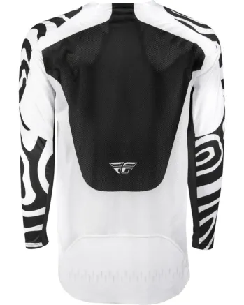 Мотокрос блуза FLY RACING Evolution DST L.E. Abyss - White/Black 2025
