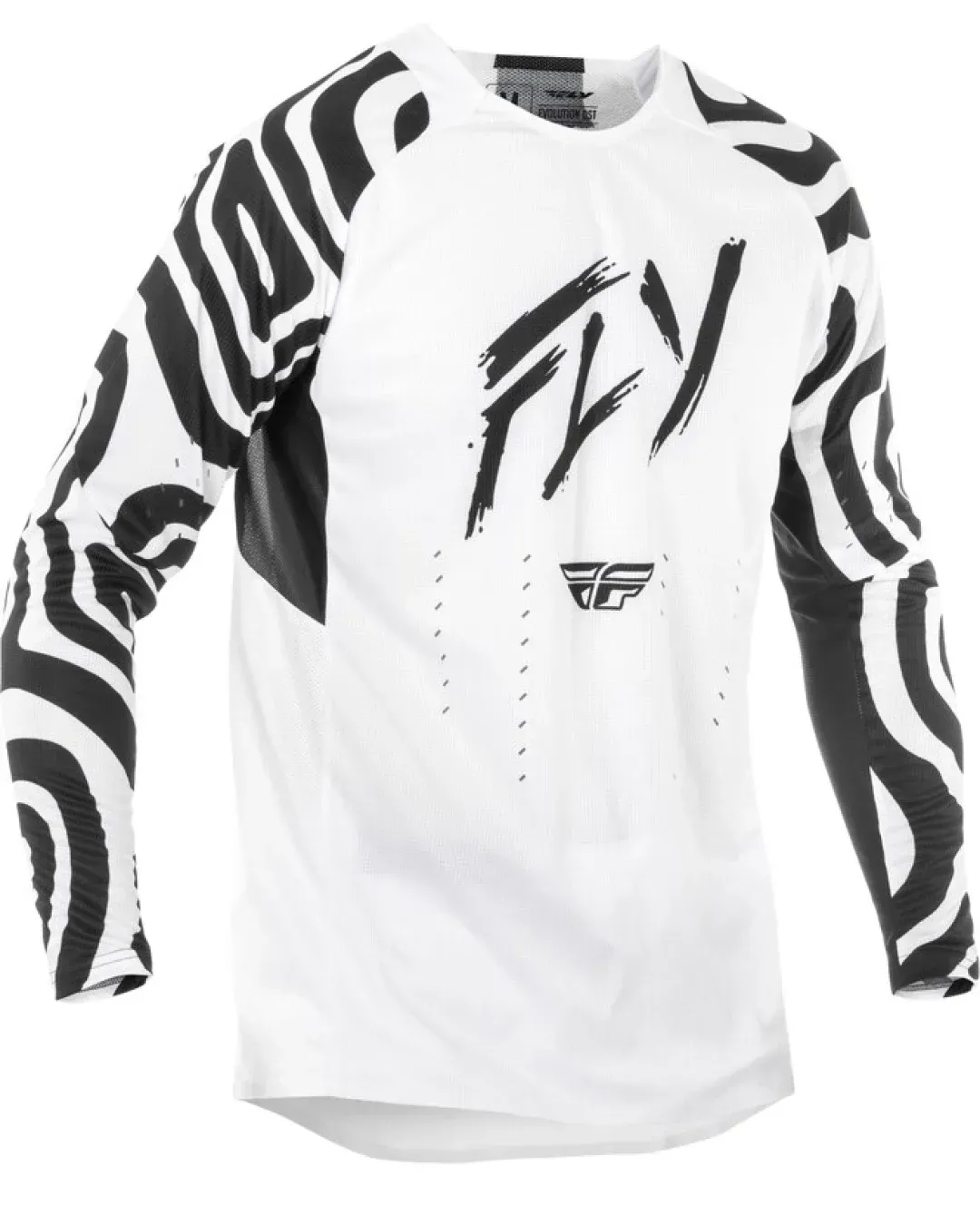 Мотокрос блуза FLY RACING Evolution DST L.E. Abyss - White/Black 2025