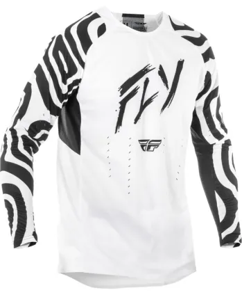 Мотокрос блуза FLY RACING Evolution DST L.E. Abyss - White/Black 2025