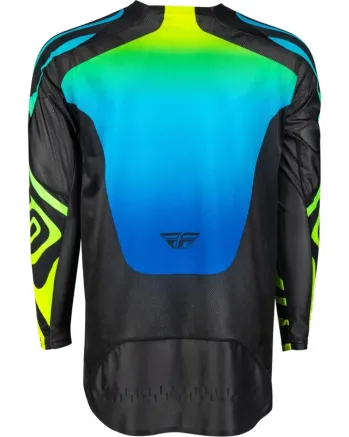 Мотокрос блуза FLY RACING Evolution DST S.E. Zen - Black/Blue/Hi-Vis 2025