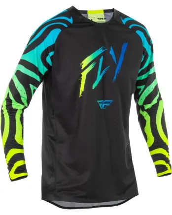 Мотокрос блуза FLY RACING Evolution DST S.E. Zen - Black/Blue/Hi-Vis 2025