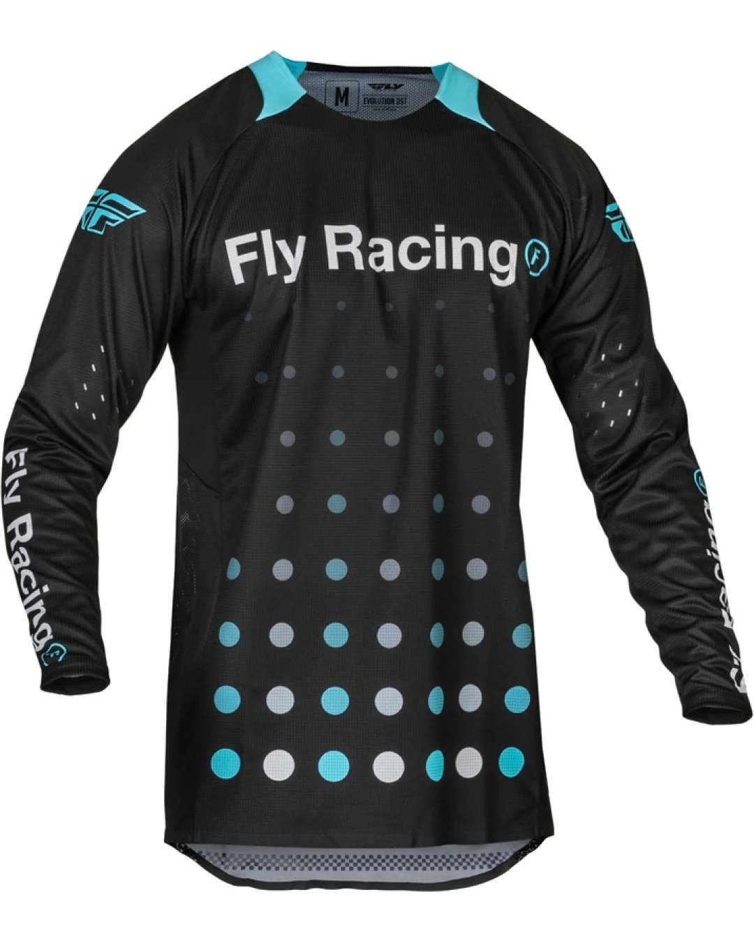 Мотокрос блуза FLY RACING Evolution DST Strobe - Black/Electric Blue