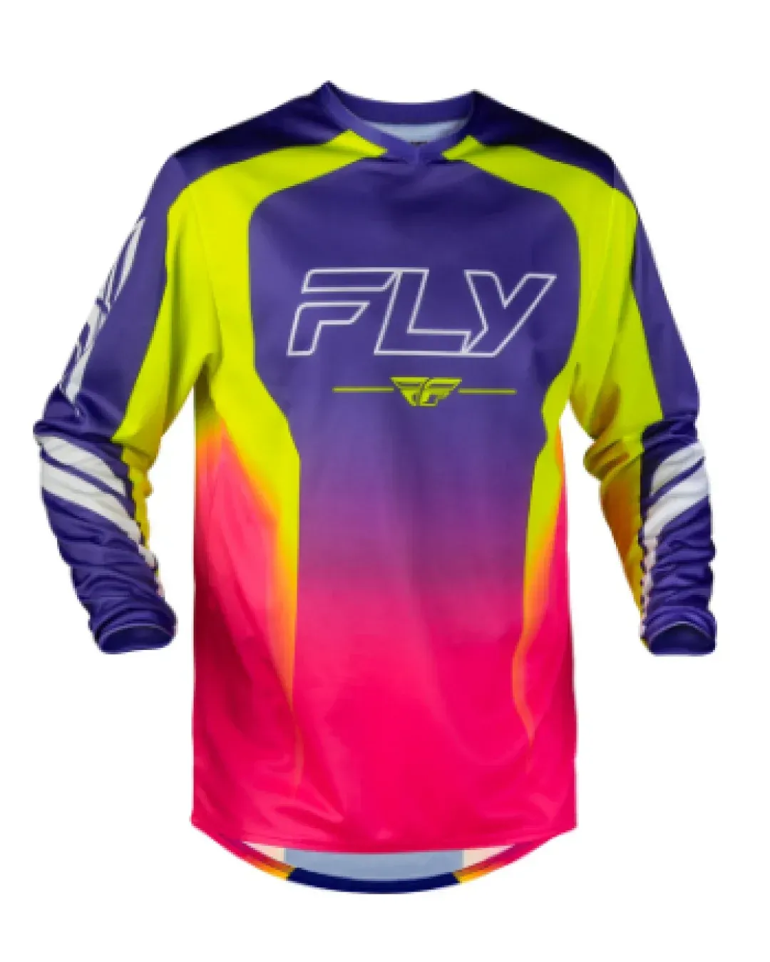 Мотокрос блуза FLY RACING F-16 Raze - Purple/Red/Yellow