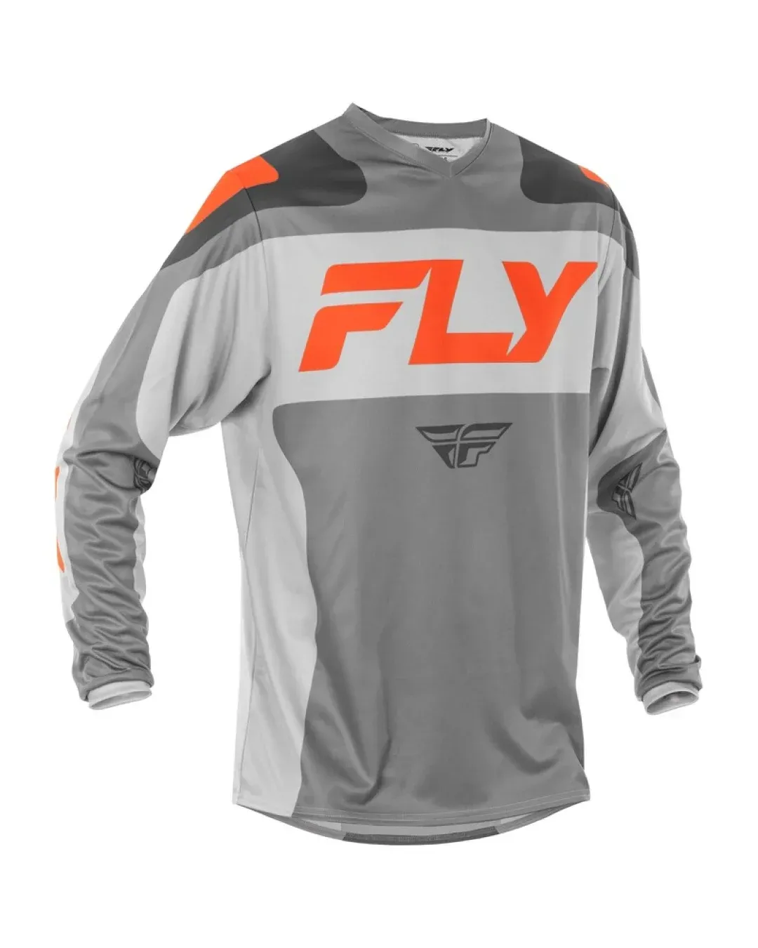 Мотокрос блуза FLY RACING F-16 Riding -Grey/Orange 2025