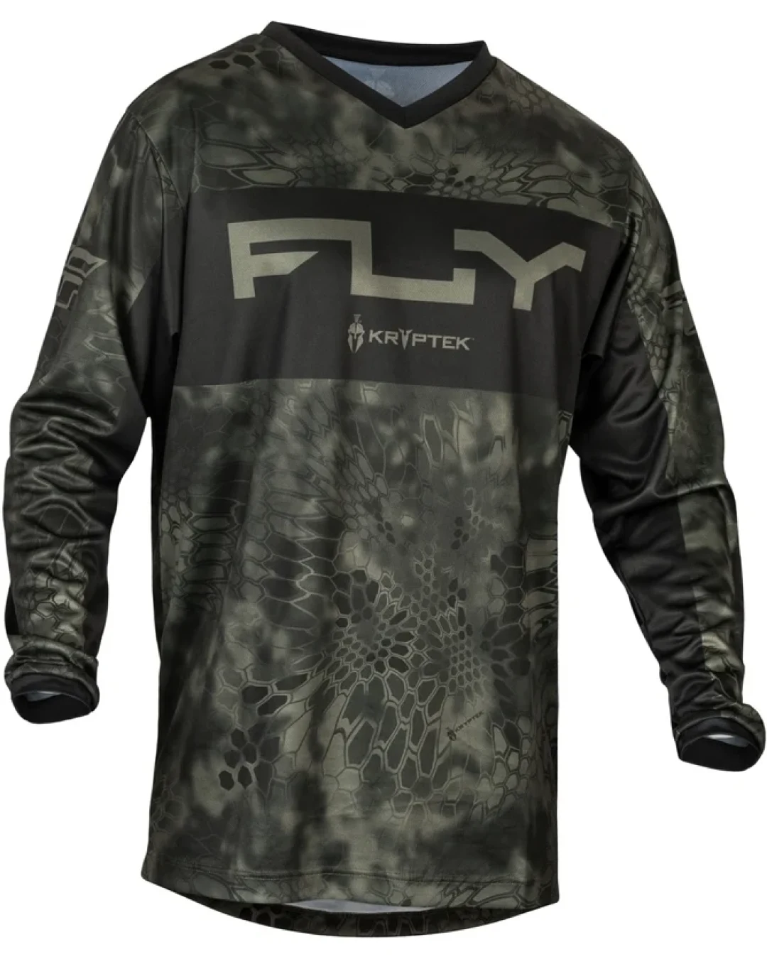 Мотокрос блуза FLY RACING F-16 Riding Kryptec S.E. -Moss Grey/Black