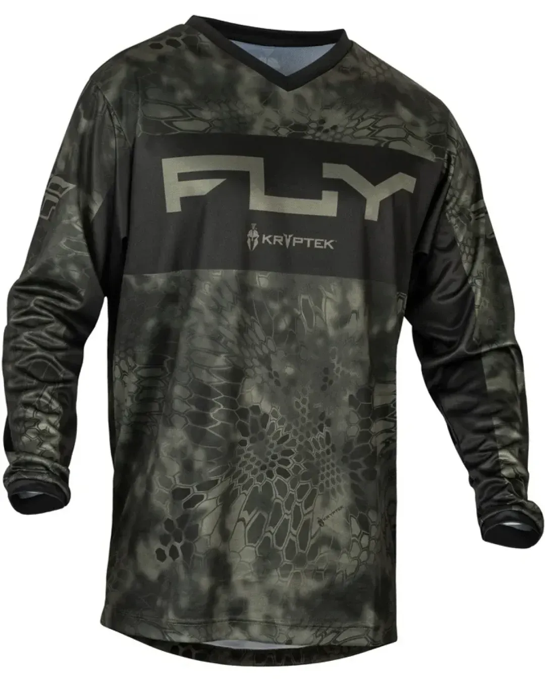 Мотокрос блуза FLY RACING F-16 Riding Kryptec S.E. -Moss Grey/Black