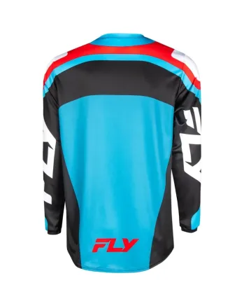 Мотокрос блуза FLY RACING F-16 Riding -Light Blue/Red/Black 2025