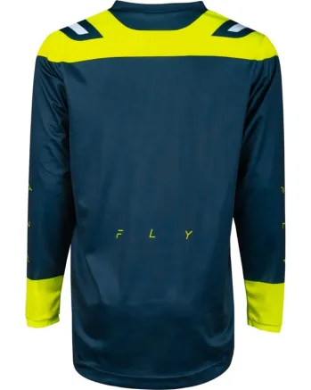 Мотокрос блуза FLY RACING F-16 Riding -Navy/Hi-Vis/White