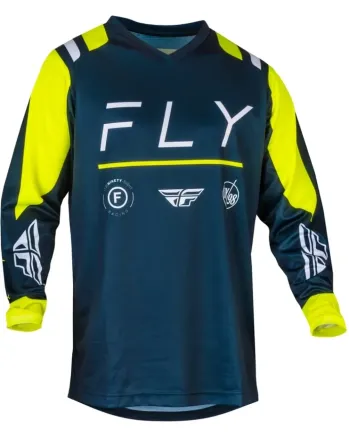 Мотокрос блуза FLY RACING F-16 Riding -Navy/Hi-Vis/White