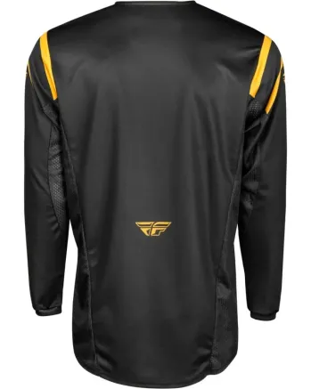Мотокрос блуза FLY RACING Kinetic Center- Black/Gold 2025