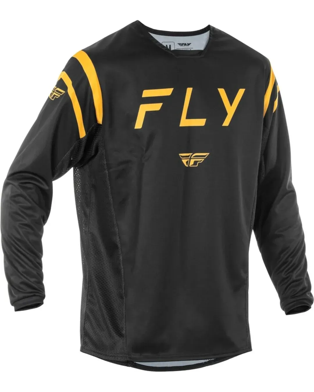 Мотокрос блуза FLY RACING Kinetic Center- Black/Gold 2025