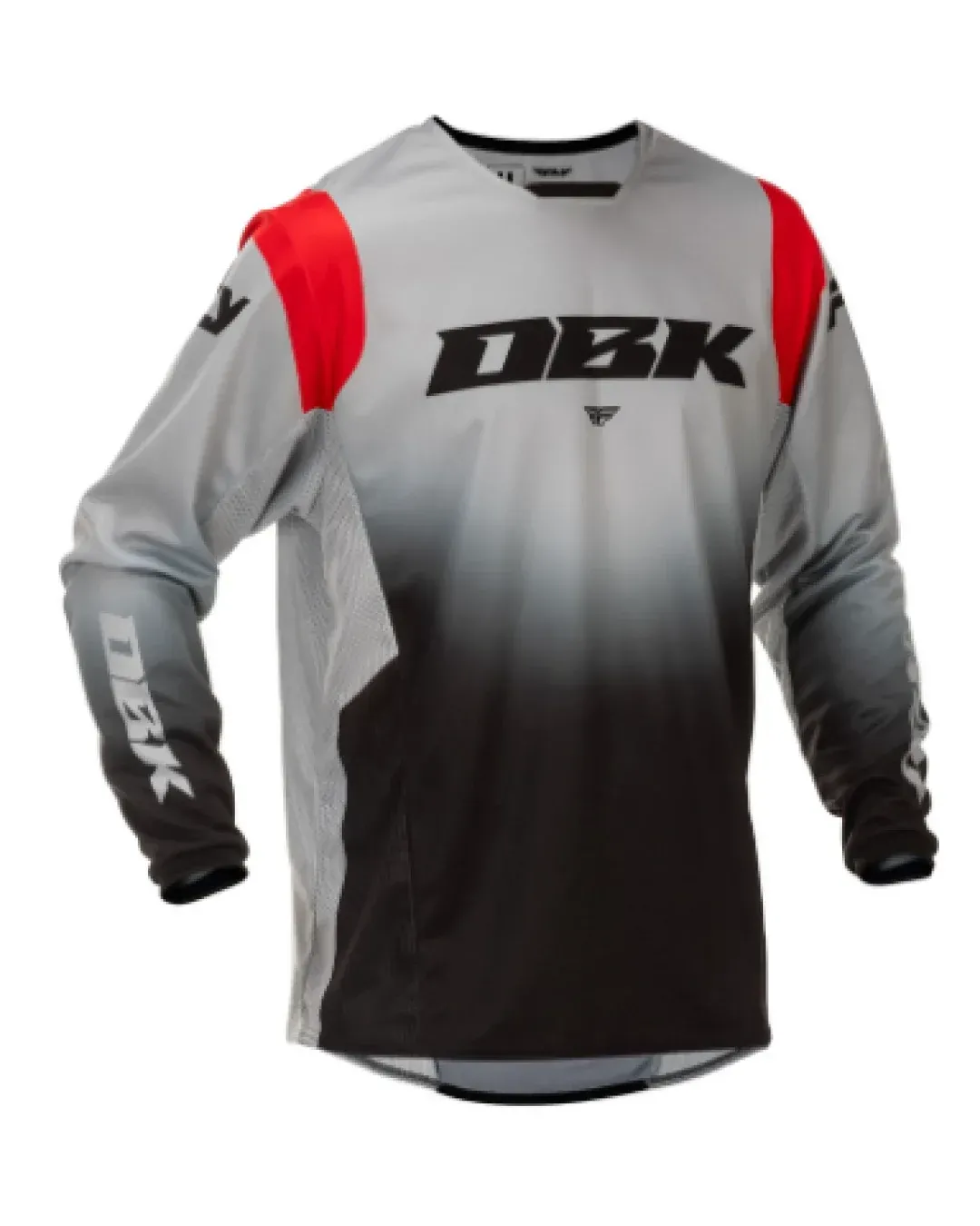 Мотокрос блуза FLY RACING Kinetic DBK Special Edition - Grey/Black/Red