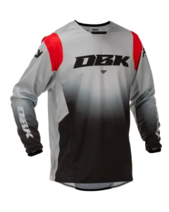 Мотокрос блуза FLY RACING Kinetic DBK Special Edition - Grey/Black/Red