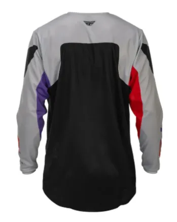 Мотокрос блуза FLY RACING Kinetic - Grey/Red/Purple/Black