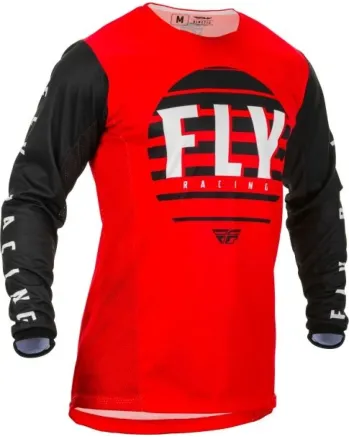 Мотокрос блуза FLY RACING KINETIC K220-BLACK/RED/WHITE