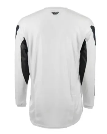 Мотокрос блуза FLY RACING Kinetic Mesh Jersey White / Black