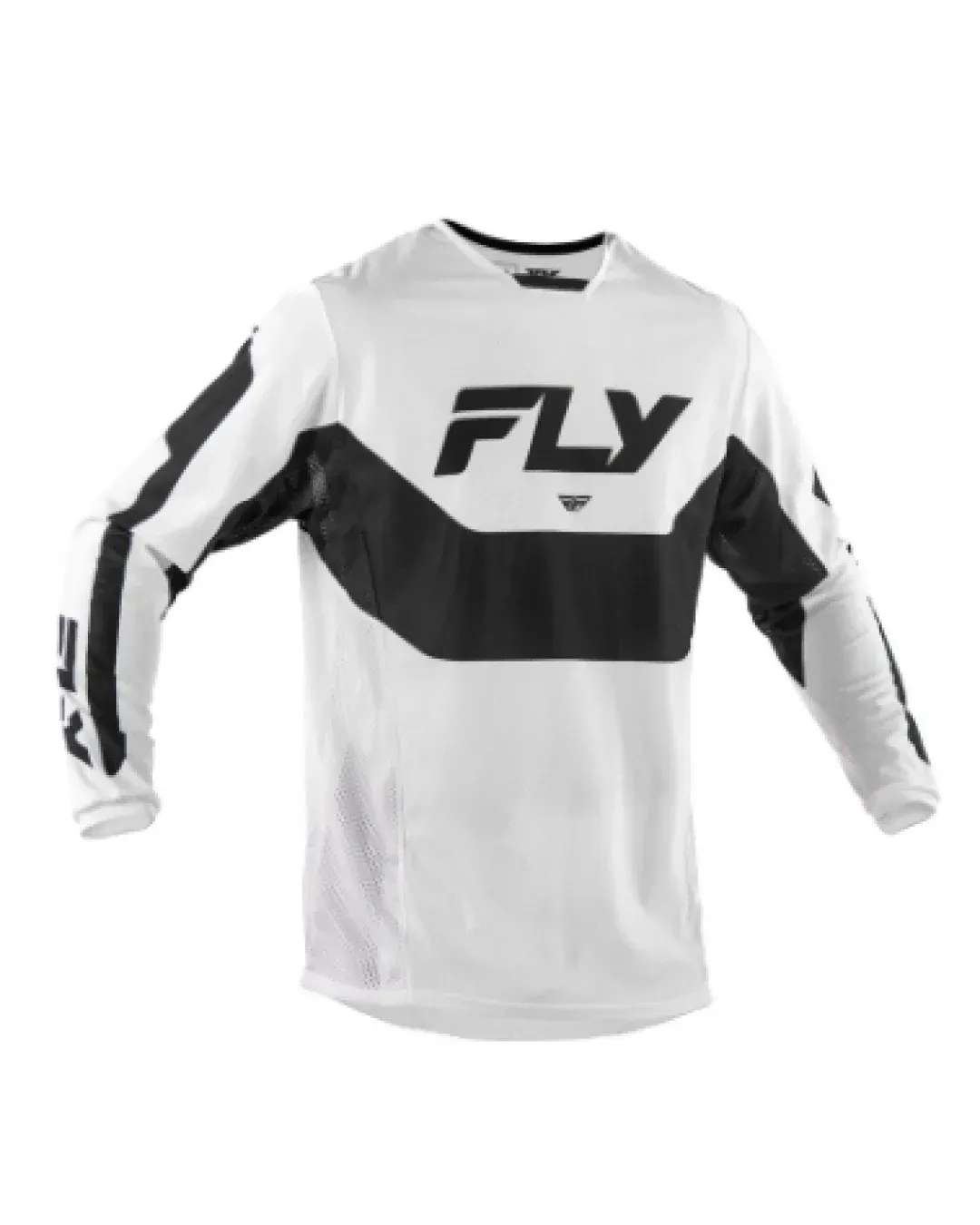 Мотокрос блуза FLY RACING Kinetic Mesh Jersey White / Black