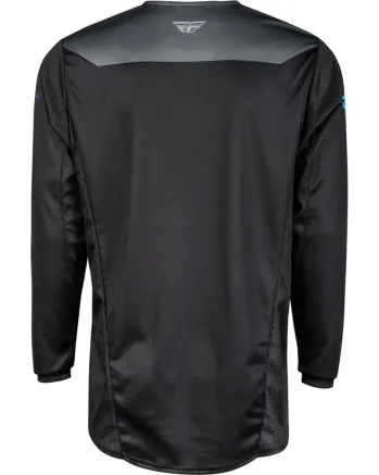 Мотокрос блуза FLY RACING Kinetic Reload- Charcoal/Black/Blue Iridium