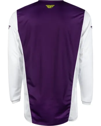 Мотокрос блуза FLY RACING Kinetic Reload- Deep Purple/White/Hi-Vis