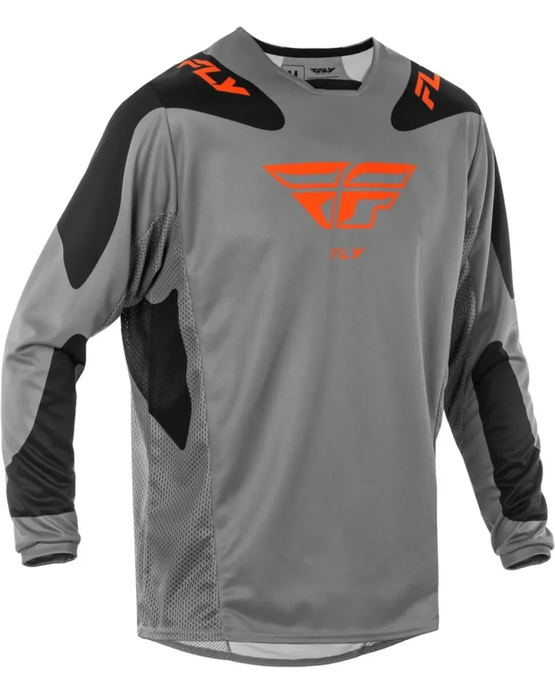 Мотокрос блуза FLY RACING Kinetic SYM-Grey/Orange/Black 2025