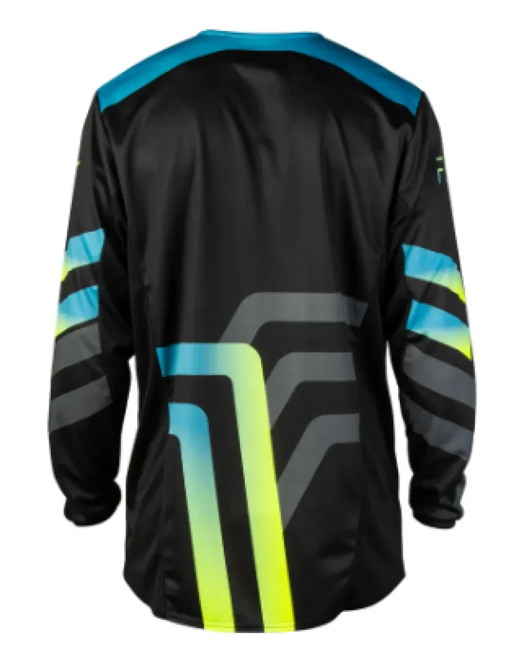 Мотокрос блуза FLY RACING Kinetic Volt Jersey - Black/Grey/Teal/Yellow