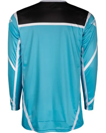 Мотокрос блуза FLY RACING Lite- Blue/White/Black 2025