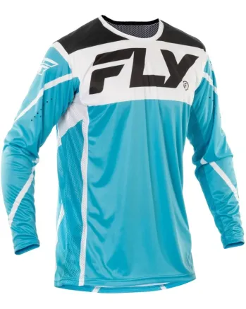 Мотокрос блуза FLY RACING Lite- Blue/White/Black 2025