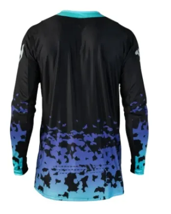 Мотокрос блуза FLY RACING Lite Flake- Black/Grey/Multi