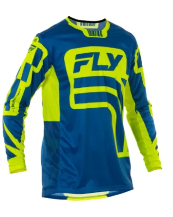 Мотокрос блуза FLY RACING Lite L.E. Lancer - Navy/Hi-Vis