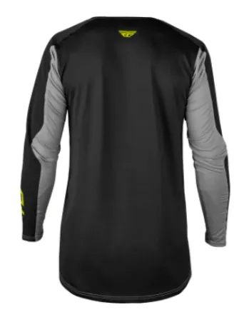 Мотокрос блуза FLY RACING Patrol Elite Jersey - Grey/Black/Hi-Vis