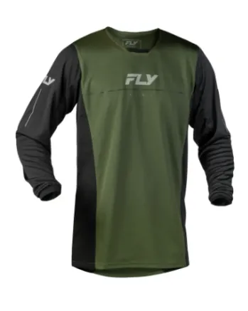 Мотокрос блуза FLY RACING Patrol Jersey - Forest Green/Black