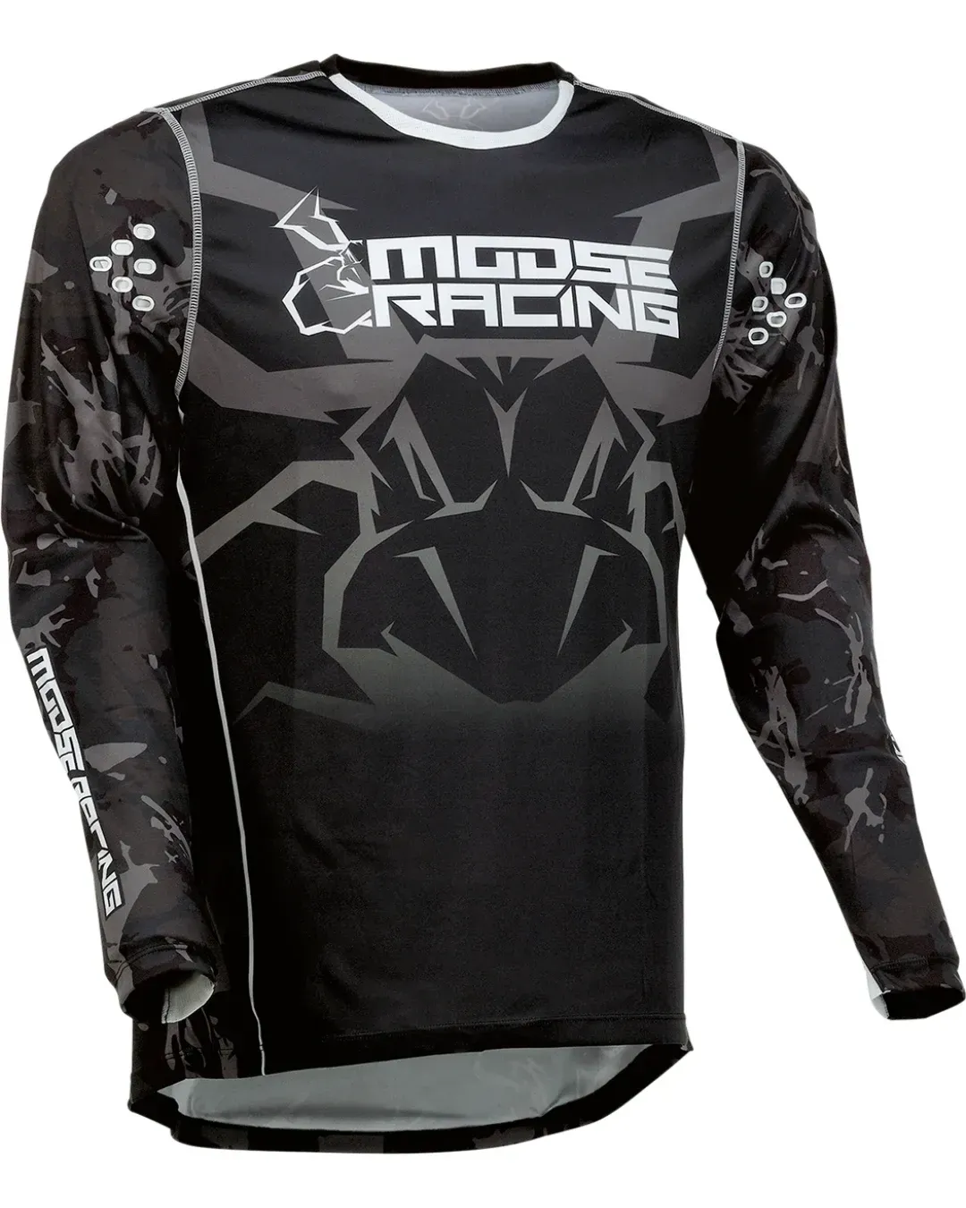 Мотокрос блуза MOOSE RACING AGROID GRAY/BLACK