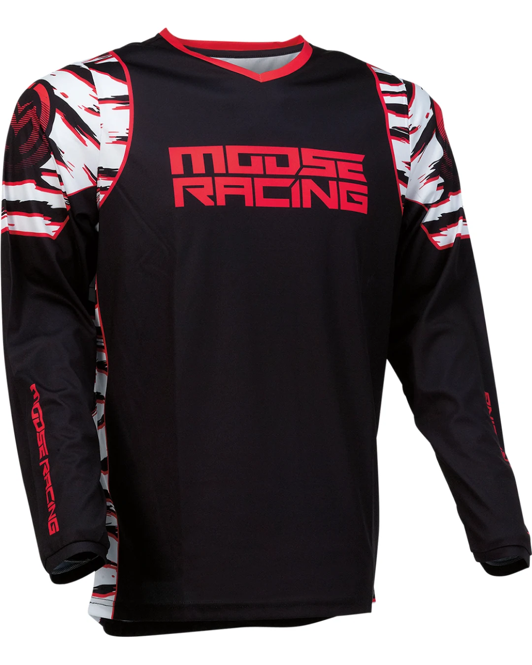 Мотокрос блуза MOOSE RACING QUALIFIER BLACK/RED