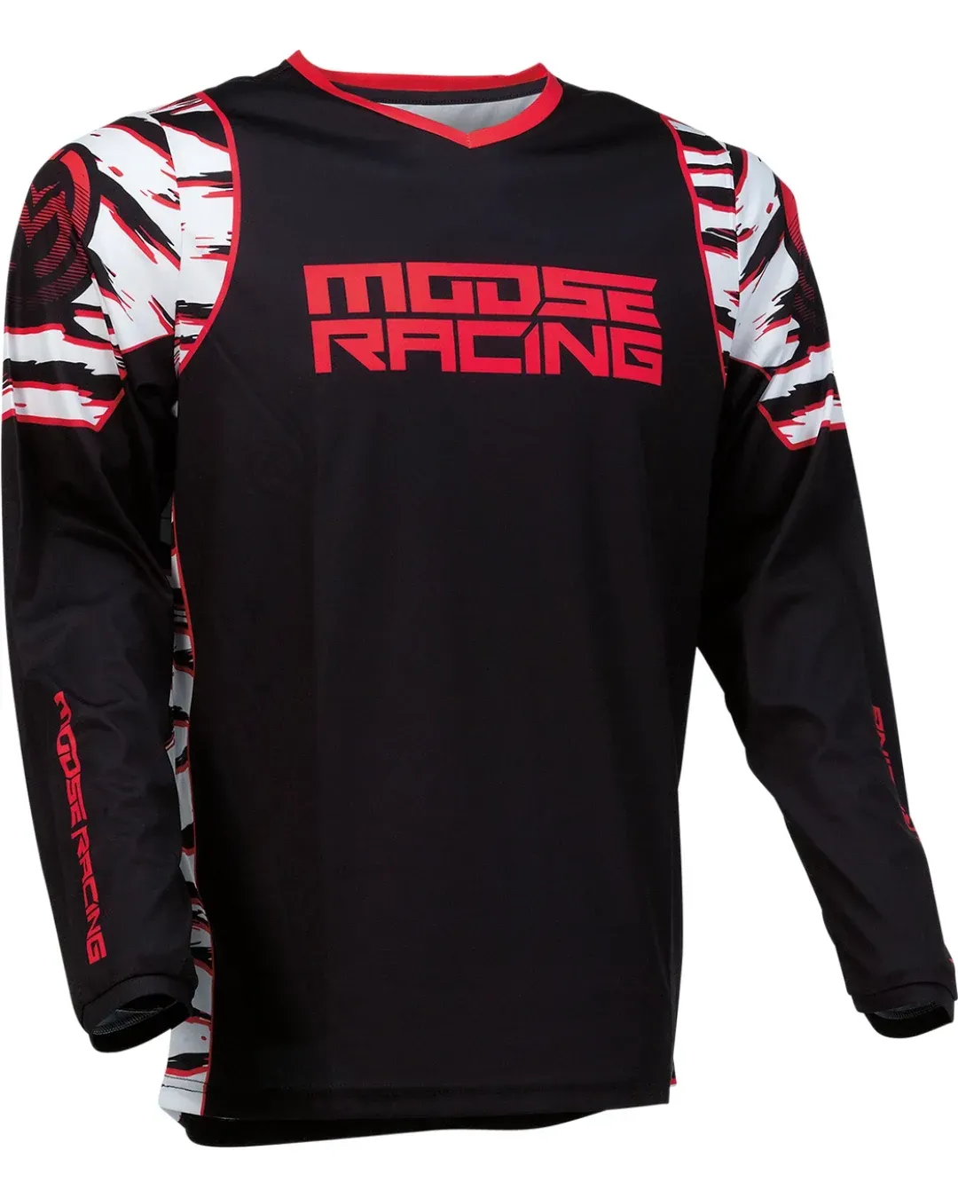 Мотокрос блуза MOOSE RACING QUALIFIER BLACK/RED