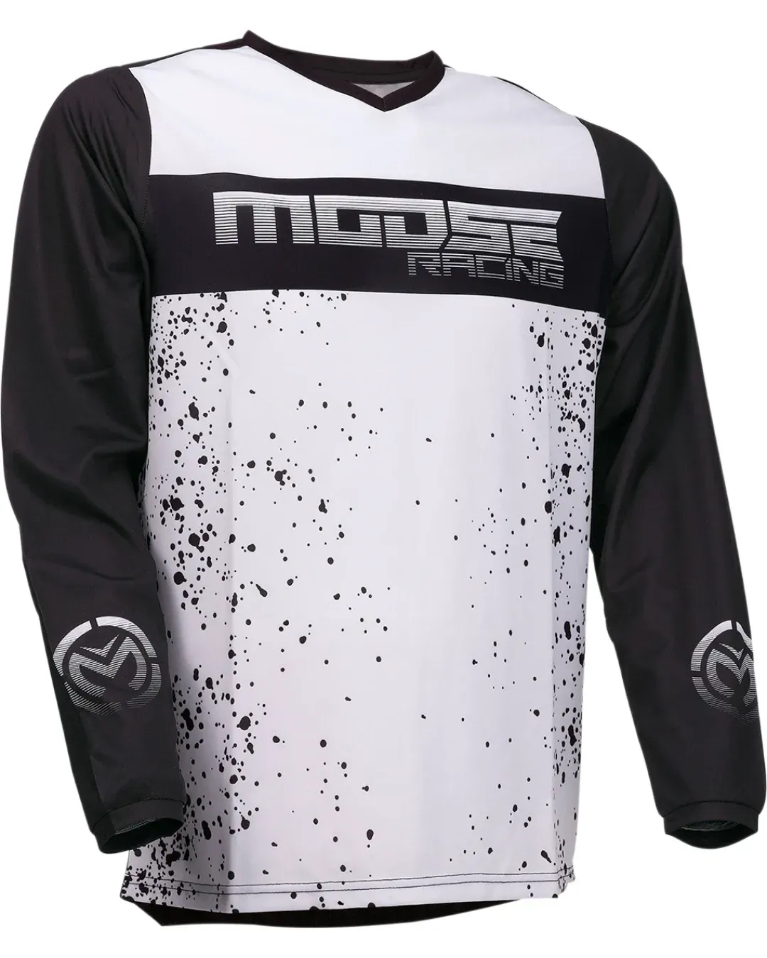 Мотокрос блуза MOOSE RACING QUALIFIER BLACK/WHITE