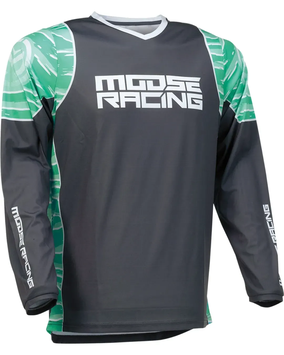 Мотокрос блуза MOOSE RACING QUALIFIER GRAY/TEAL