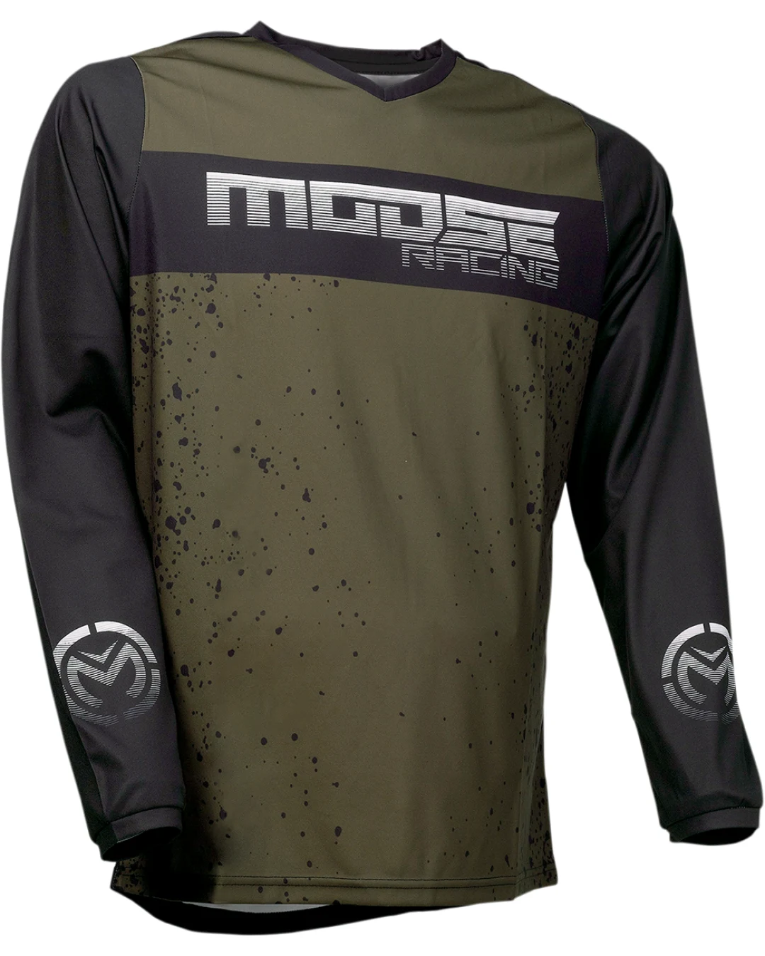 Мотокрос блуза MOOSE RACING QUALIFIER OLIVE/BLACK
